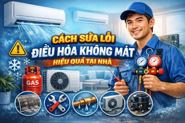 Bật Mí Cách Sửa Lỗi Điều Hòa Không Mát Hiệu Quả Nhất